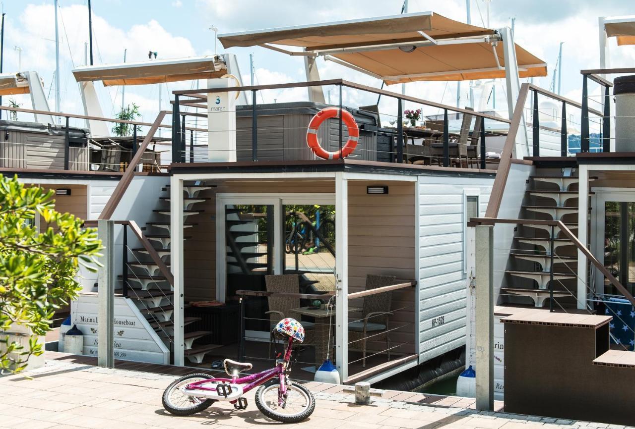 Marina Luxury Houseboat Olive Βίλα Πορτορόζ Εξωτερικό φωτογραφία