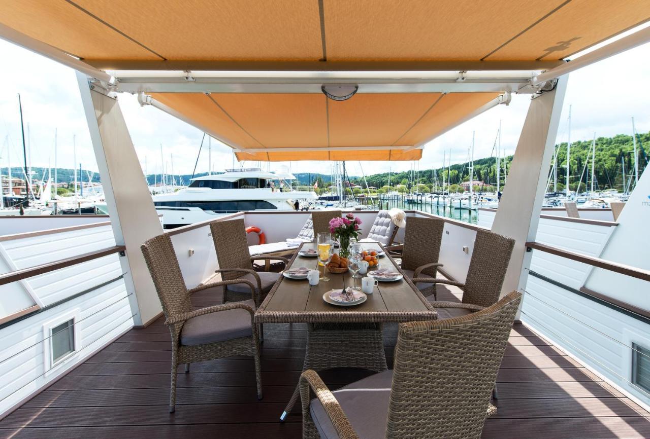 Marina Luxury Houseboat Olive Βίλα Πορτορόζ Εξωτερικό φωτογραφία